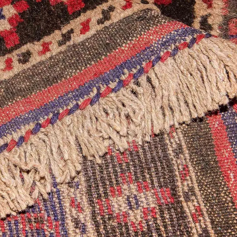 Balutsj-teppe - 127 x 85 cm - flerfarget
