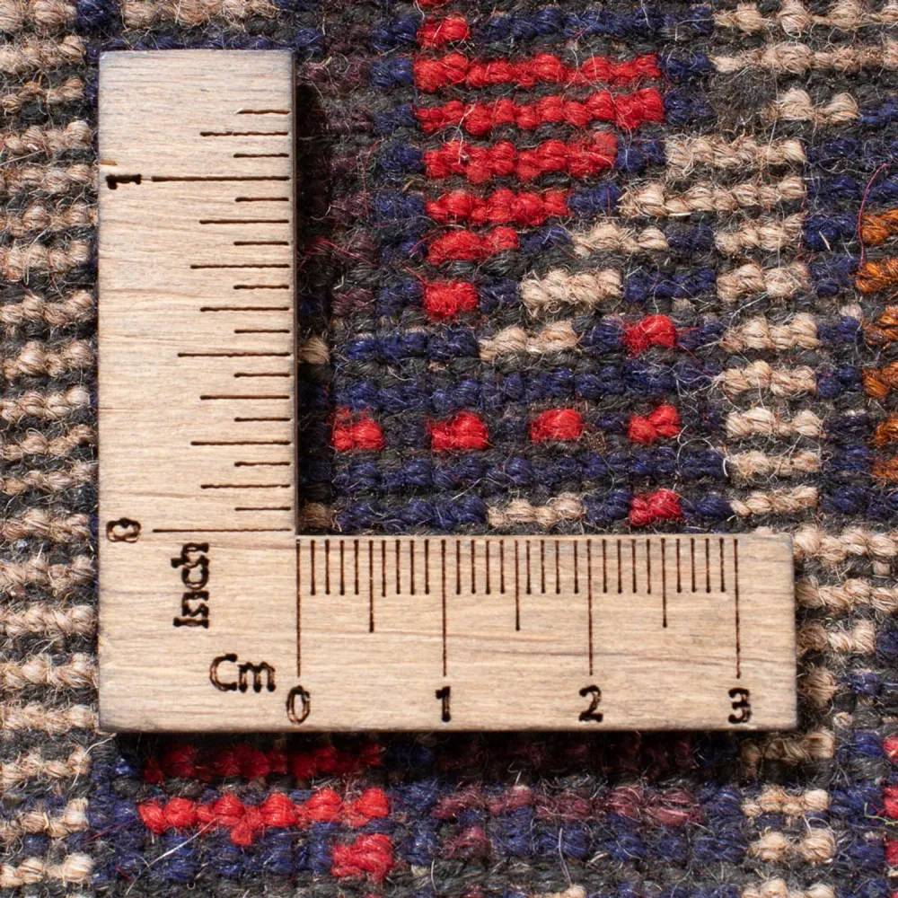 Balutsj-teppe - 128 x 82 cm - flerfarget