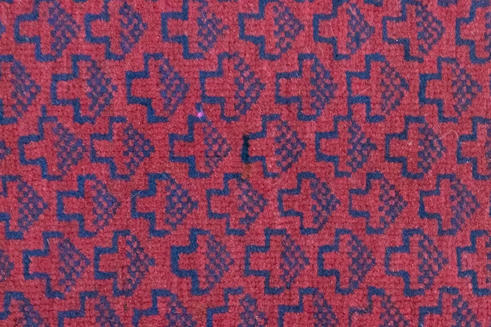 Balutsj-teppe - 129 x 75 cm - rød
