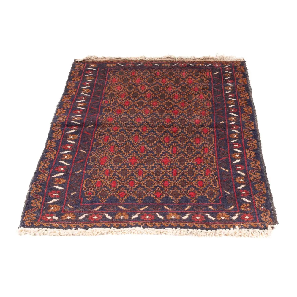Balutsj-teppe - 131 x 72 cm - flerfarget