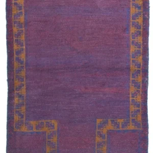 Balutsj-teppe - 131 x 82 cm - lilla