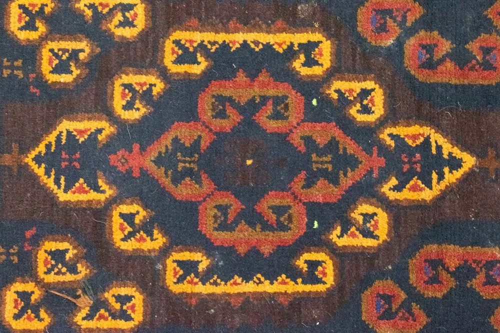 Balutsj-teppe - 134 x 81 cm - brun