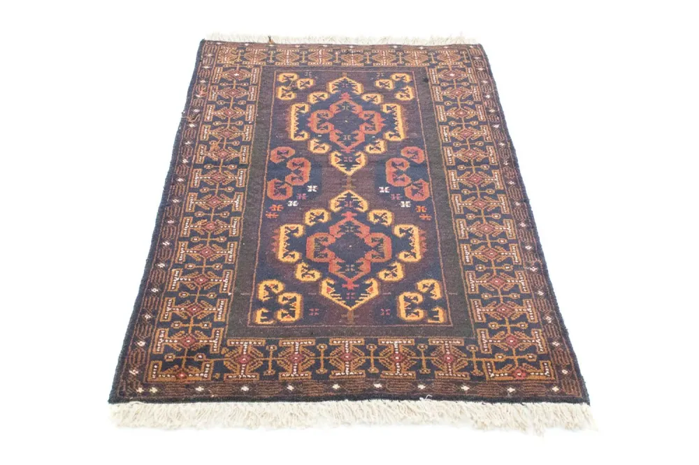 Balutsj-teppe - 134 x 81 cm - brun