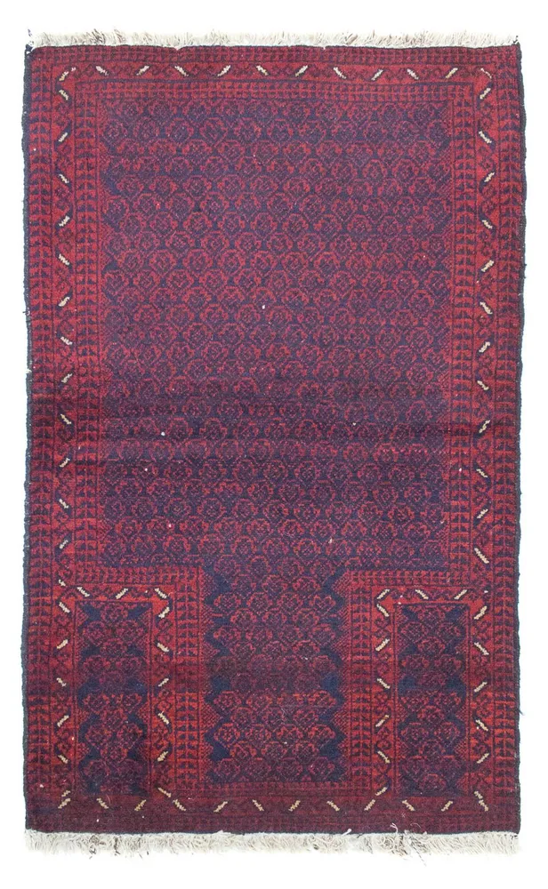 Balutsj-teppe - 135 x 83 cm - blå
