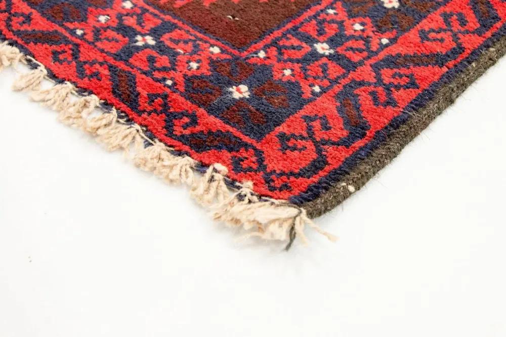 Balutsj-teppe - 135 x 73 cm - flerfarget