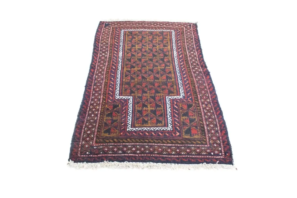 Balutsj-teppe - 136 x 83 cm - brun