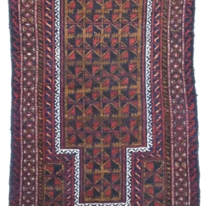 Balutsj-teppe - 136 x 83 cm - brun