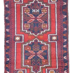Balutsj-teppe - 137 x 80 cm - rød