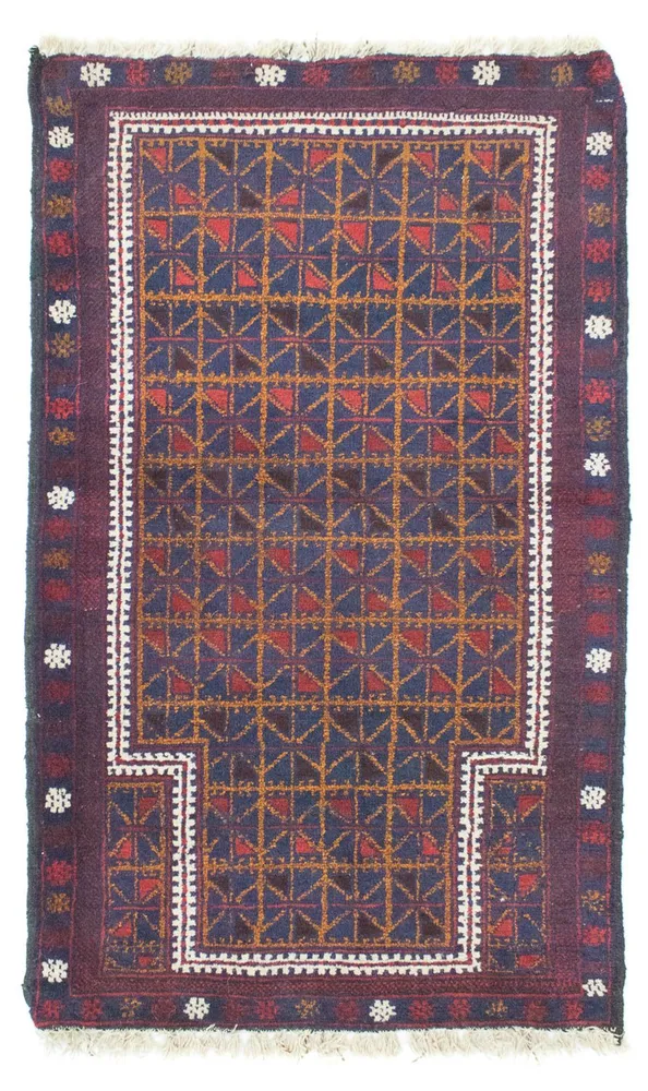 Balutsj-teppe - 137 x 84 cm - brun