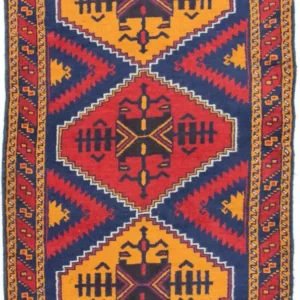 Balutsj-teppe - 138 x 85 cm - blå