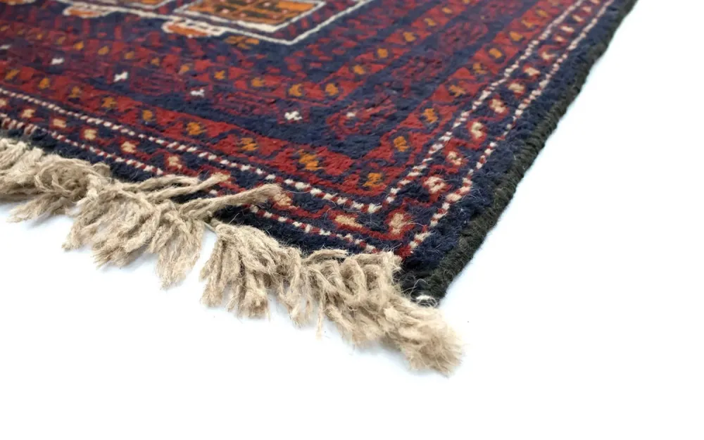 Balutsj-teppe - 139 x 84 cm - flerfarget