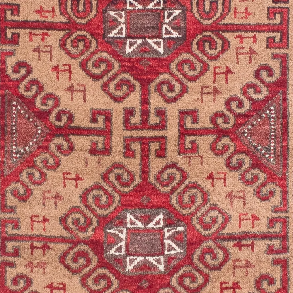 Balutsj-teppe - 140 x 76 cm - rød