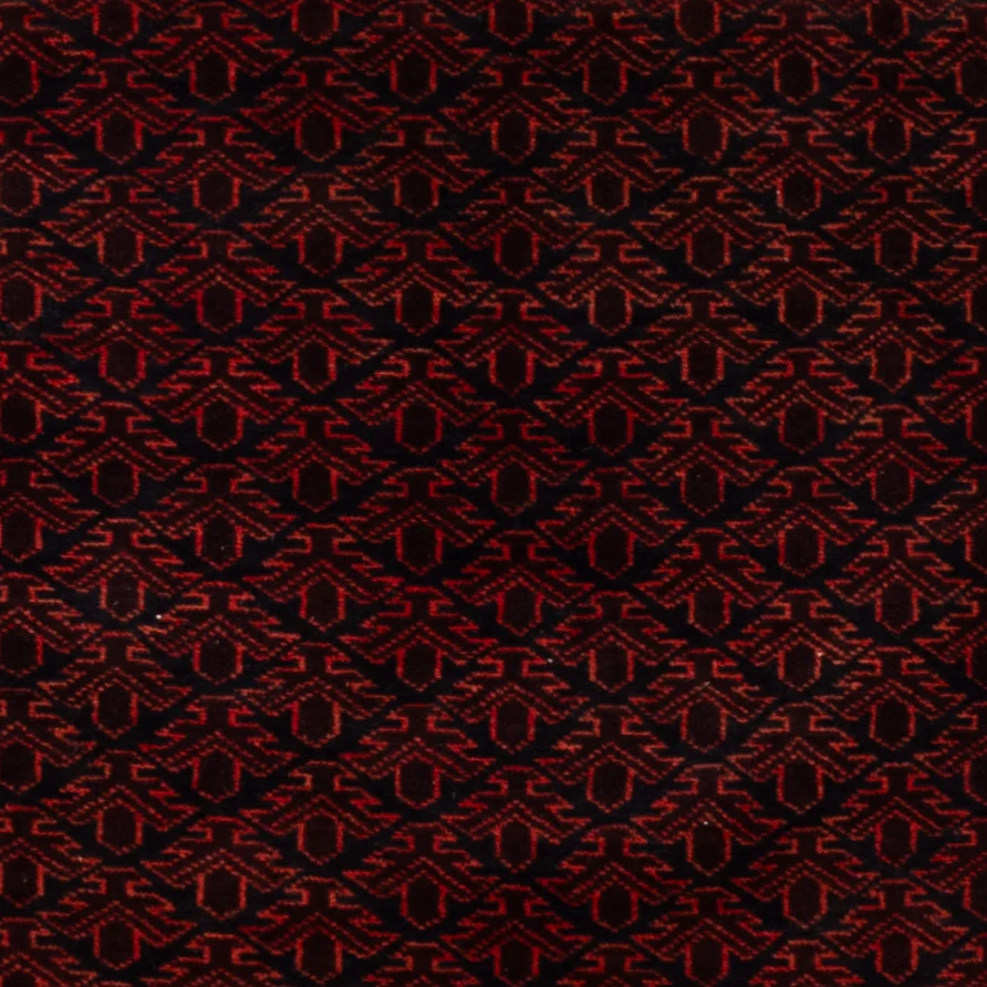 Balutsj-teppe - 140 x 96 cm - rød