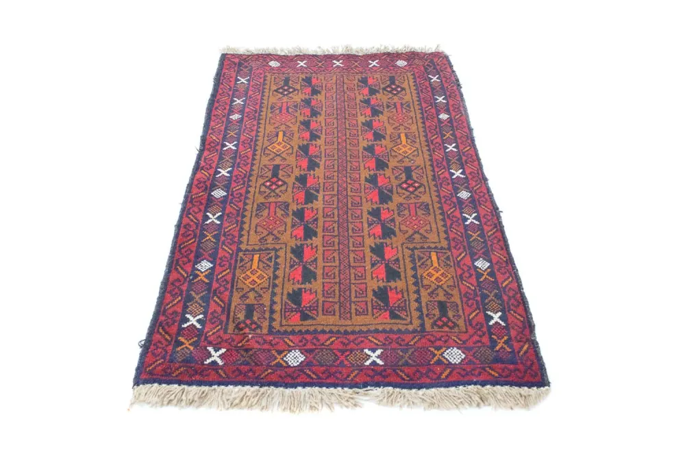 Balutsj-teppe - 140 x 86 cm - brun