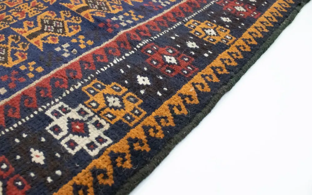 Balutsj-teppe - 140 x 80 cm - flerfarget