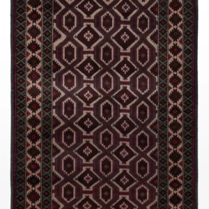 Balutsj-teppe - 140 x 90 cm - flerfarget