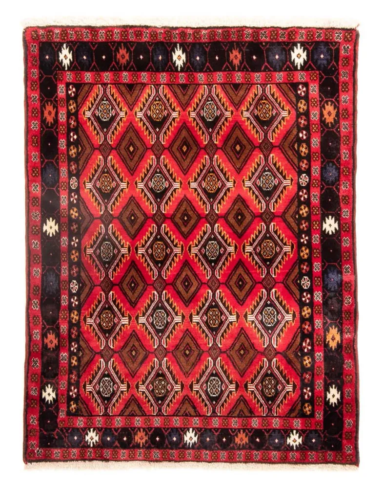 Balutsj-teppe - 146 x 110 cm - rød