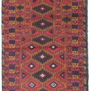 Balutsj-teppe - 146 x 86 cm - flerfarget