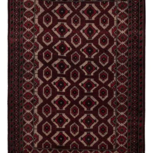 Balutsj-teppe - 148 x 95 cm - rød