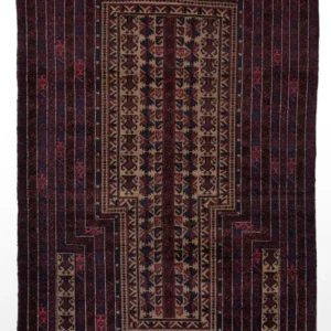 Balutsj-teppe - 148 x 90 cm - krem