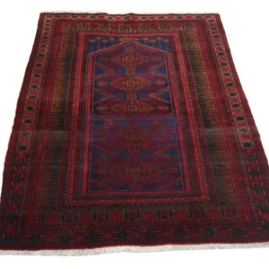 Balutsj-teppe - 151 x 107 cm - blå
