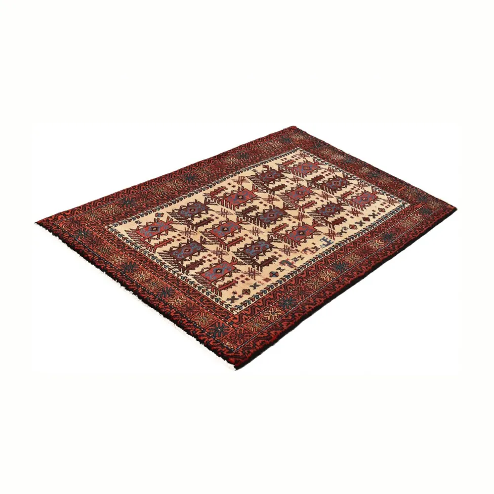 Balutsj-teppe - 155 x 98 cm - beige