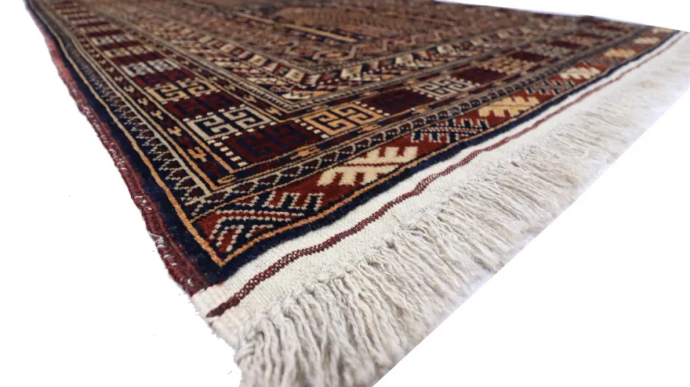 Balutsj-teppe - 155 x 95 cm - svart