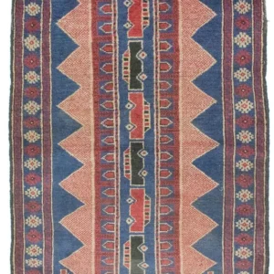Balutsj-teppe - 160 x 84 cm - blå