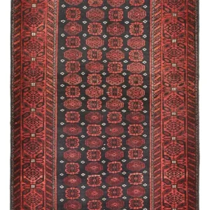 Balutsj-teppe - 172 x 80 cm - rød