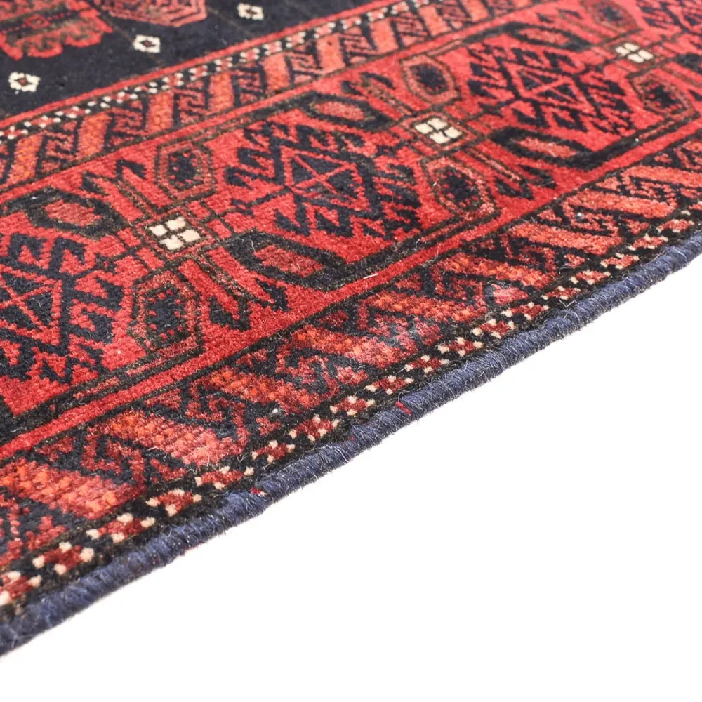 Balutsj-teppe - 172 x 80 cm - rød