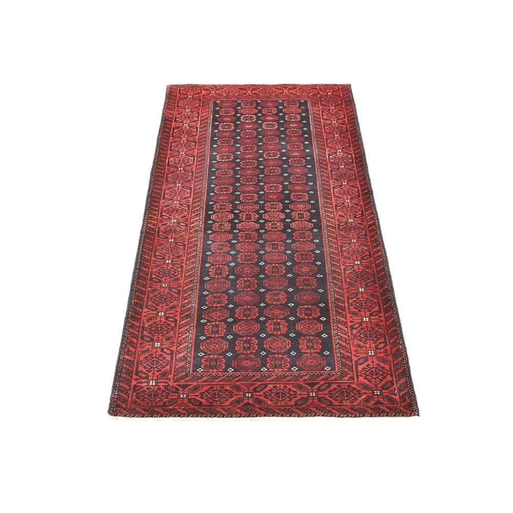 Balutsj-teppe - 172 x 80 cm - rød