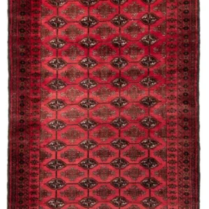 Balutsj-teppe - 207 x 133 cm - rød