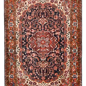 Balutsj-teppe - 210 x 149 cm - mørk rød