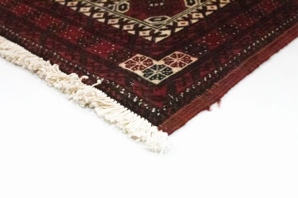 Balutsj-teppe - 78 x 63 cm - rød