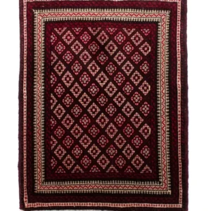 Balutsj-teppe - 83 x 68 cm - brun