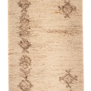 Berberteppe - 100 x 52 cm - beige