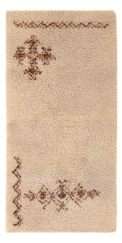 Berberteppe - 143 x 75 cm - beige