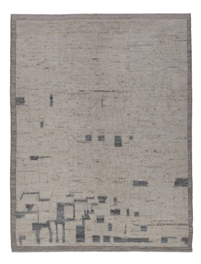 Berberteppe - 192 x 150 cm - grå