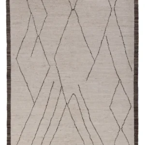 Berberteppe - 200 x 161 cm - grå