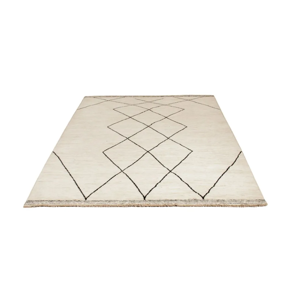 Berberteppe - 206 x 155 cm - beige