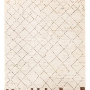 Berberteppe - 228 x 156 cm - lysegrå