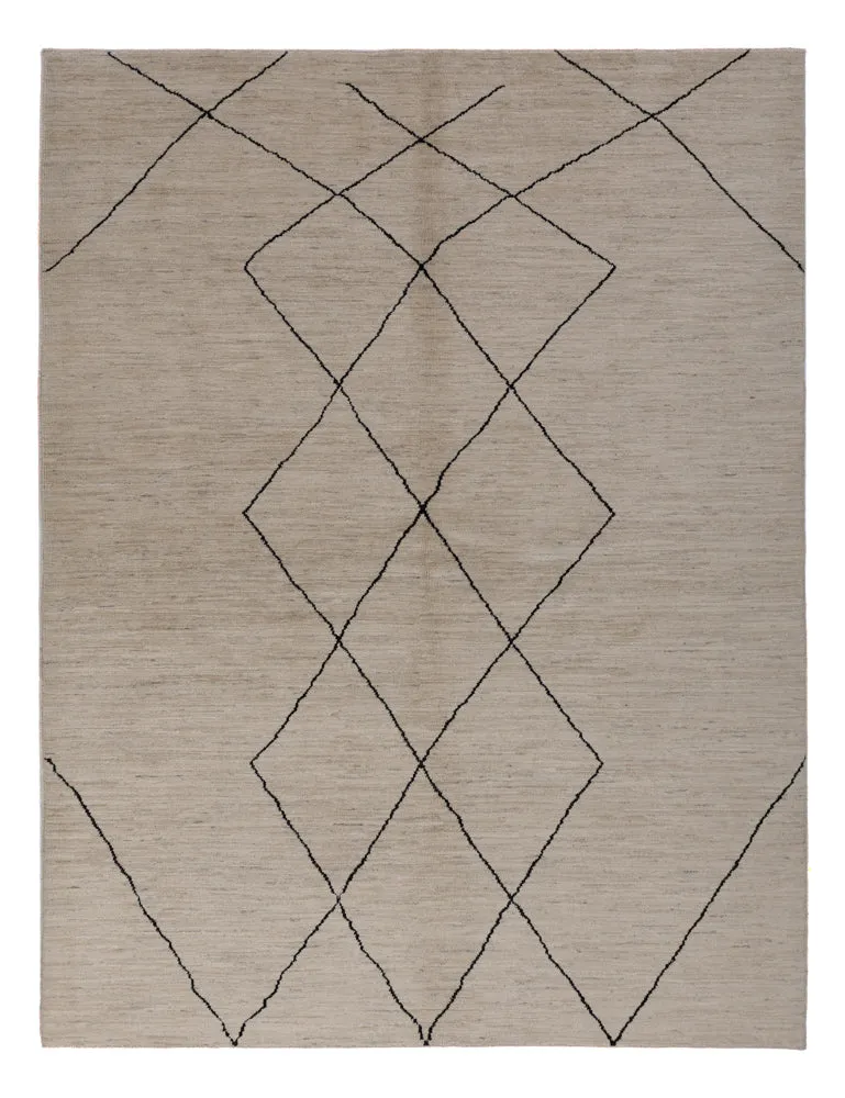 Berberteppe - 235 x 175 cm - grå