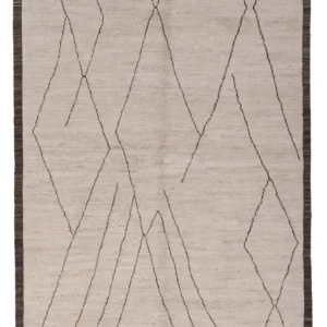 Berberteppe - 239 x 172 cm - lysegrå