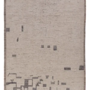 Berberteppe - 286 x 202 cm - lysegrå