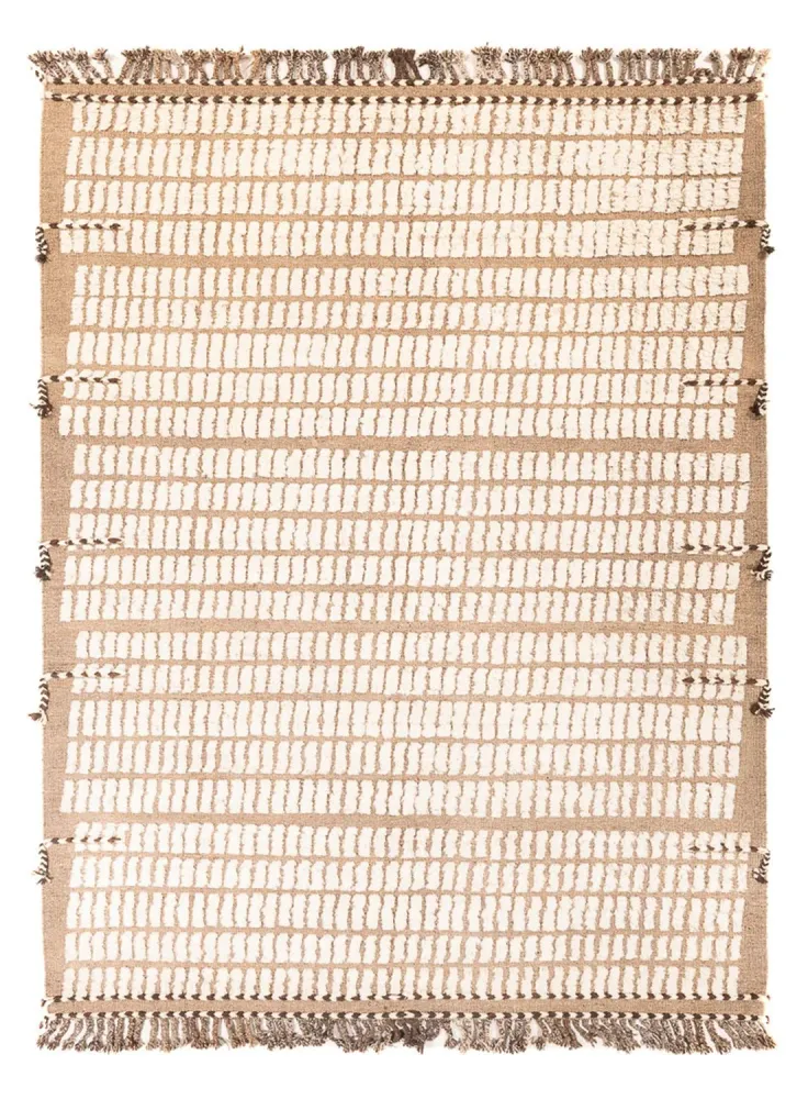 Berberteppe - 289 x 215 cm - lys beige