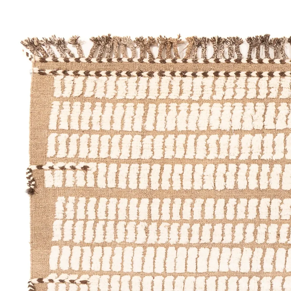 Berberteppe - 289 x 215 cm - lys beige
