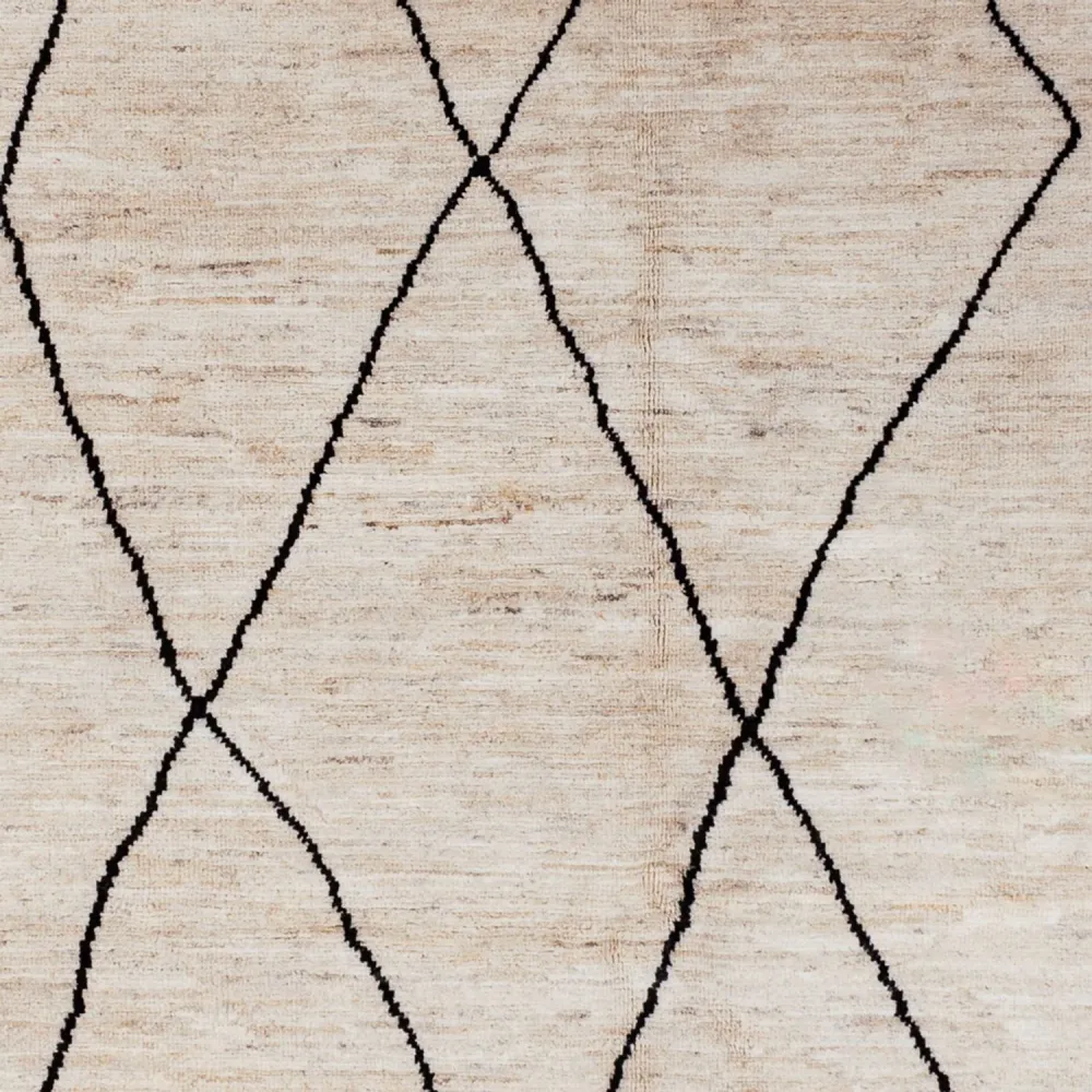 Berberteppe - 293 x 198 cm - beige
