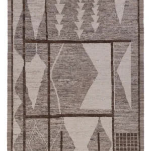 Berberteppe - 296 x 201 cm - mørkegrå