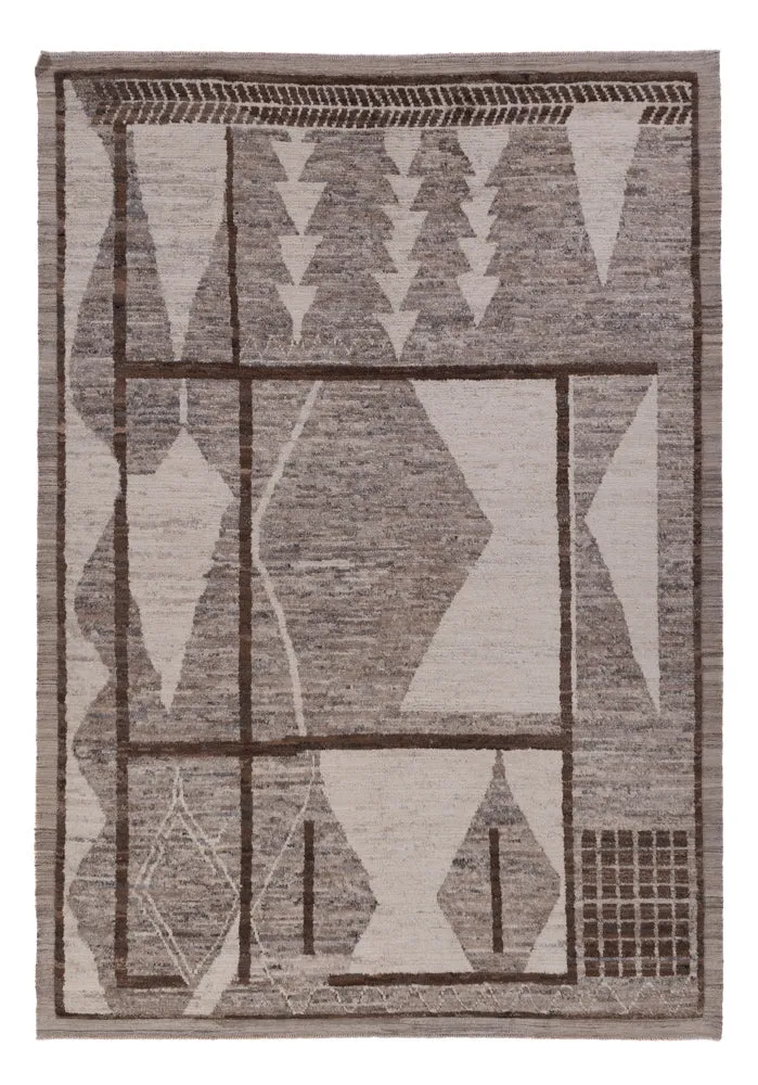 Berberteppe - 296 x 201 cm - mørkegrå