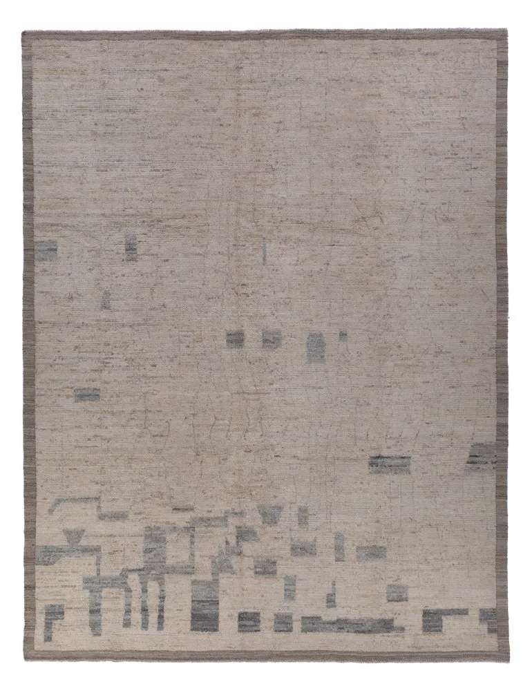 Berberteppe - 343 x 256 cm - grå